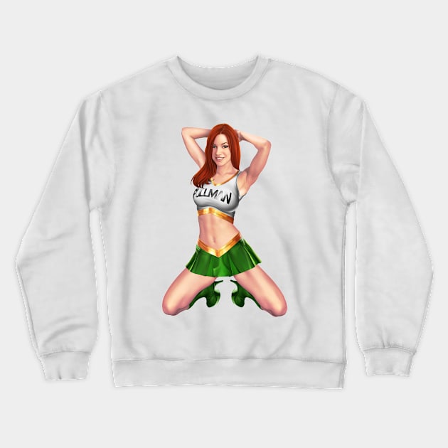 Brooke Posing Crewneck Sweatshirt by masciajames